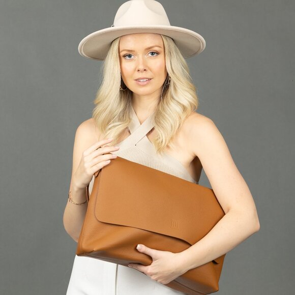 Leather Crossbody Bag for Everyday Convenience, Large Messenger Bag, Travel Bag - Picture 2 of 4